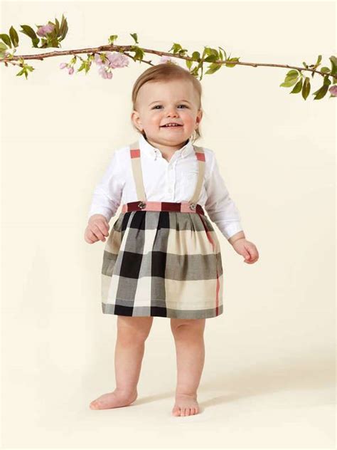 Burberry newborn baby girl